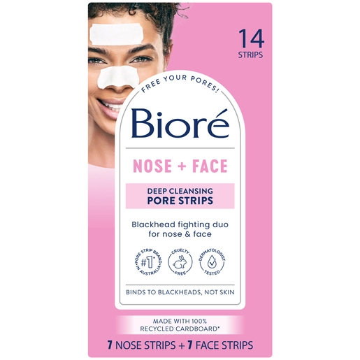 Biore Combo Deep Cleansing Pore Strips 14 Pack