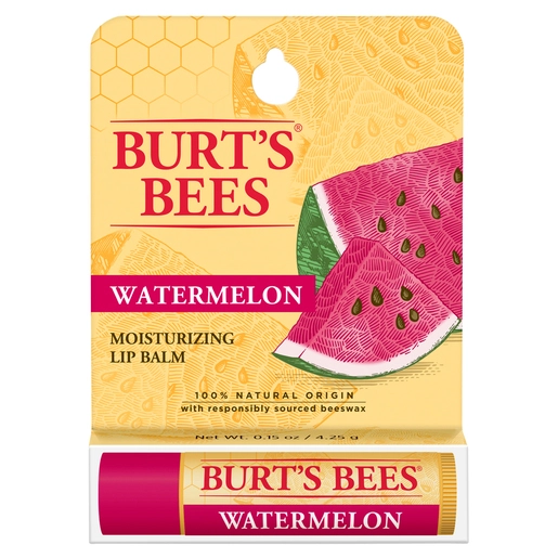 Burts Bees Moisturizing Lip Balm Watermelon 4.25g