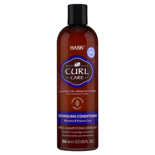 HASK Curl Care Detangling Conditioner 355mL