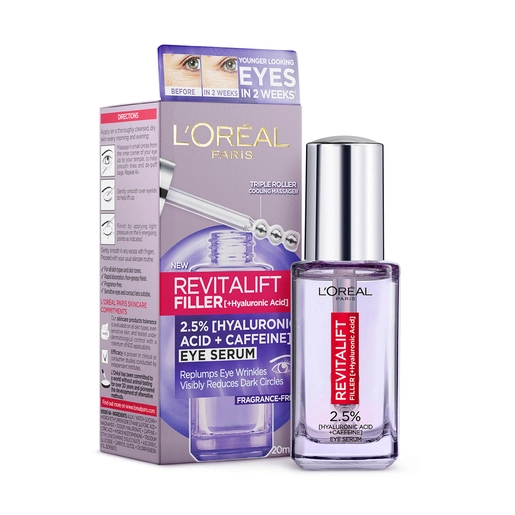 L'Oréal Paris Revitalift Filler 2.5% Hyaluronic Acid Eye Serum 20mL