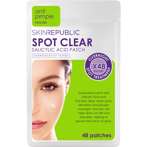 Skin Republic Spot Clear Salicylic Acid Patch 48 Pack