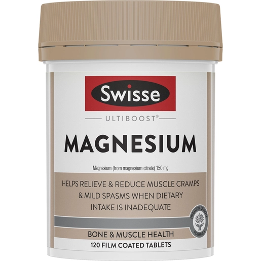 Swisse Ultiboost Magnesium 120 Tablets