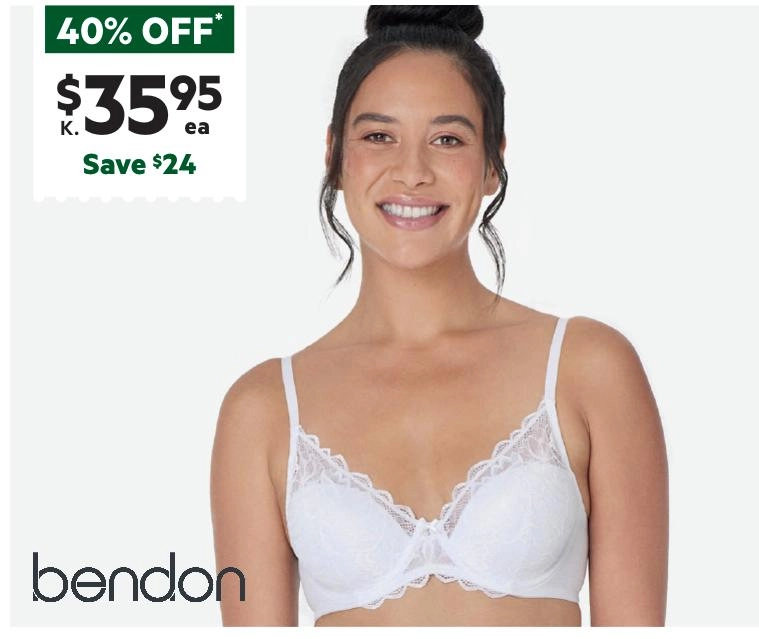 Bendon Women's Embrace Full Coverage Contour Bra White