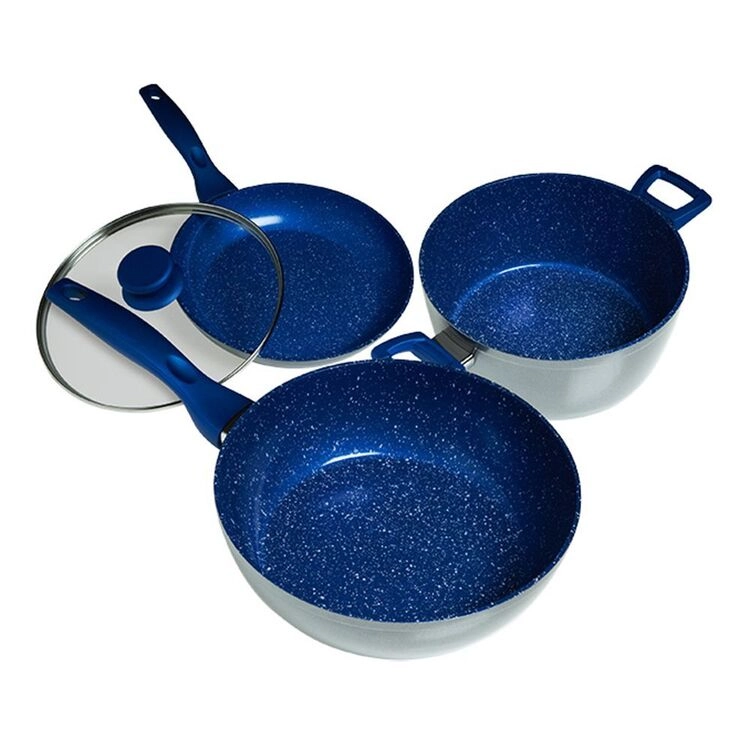 Bluestone Plus 28 cm 4-Piece Cookset