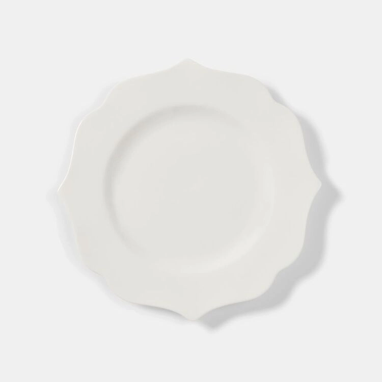 Chyka Home 21cm Hydrangea Side Plate White