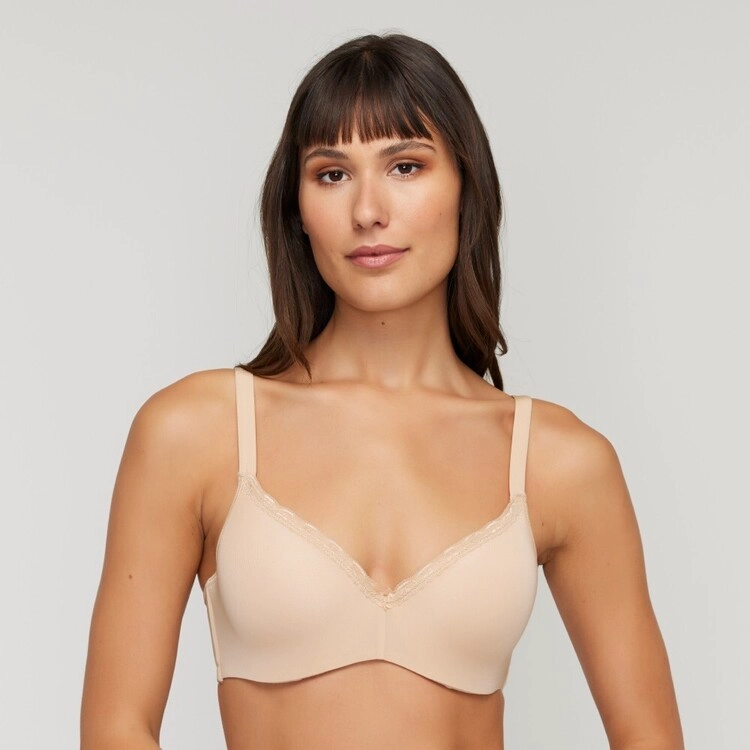 Sash & Rose Women's Essential Underwire T-Shirt Bra Nude