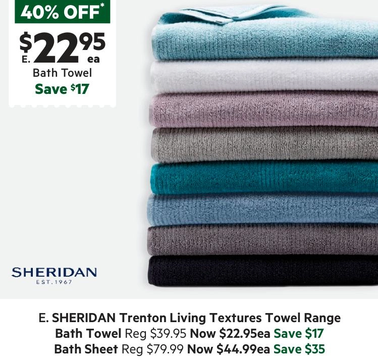 Sheridan Living Textures Trenton Towel Collection Amethyst