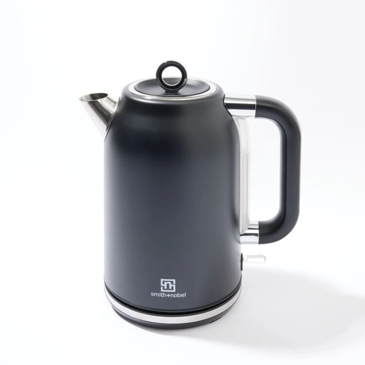 Smith + Nobel 1.7 L Kettle Matte Black With Chrome SNK30B