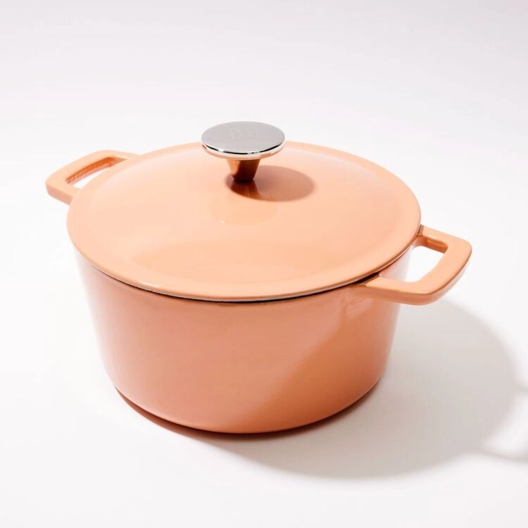 Smith + Nobel Colour Kitchen 5 L Cast Iron Casserole Terracotta