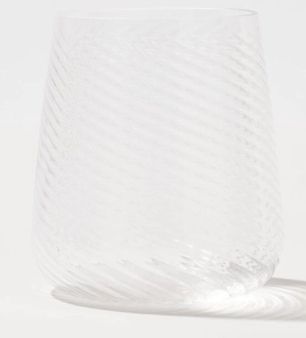 Smith + Nobel Terrazzo Optic Swirl Acrylic Tumbler Clear