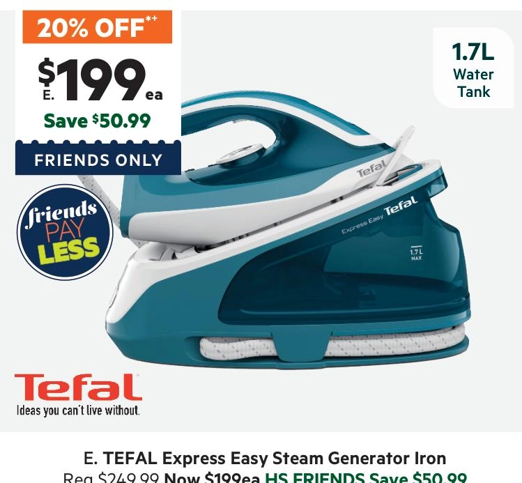 Tefal Express Easy Steam Generator Iron SV6131