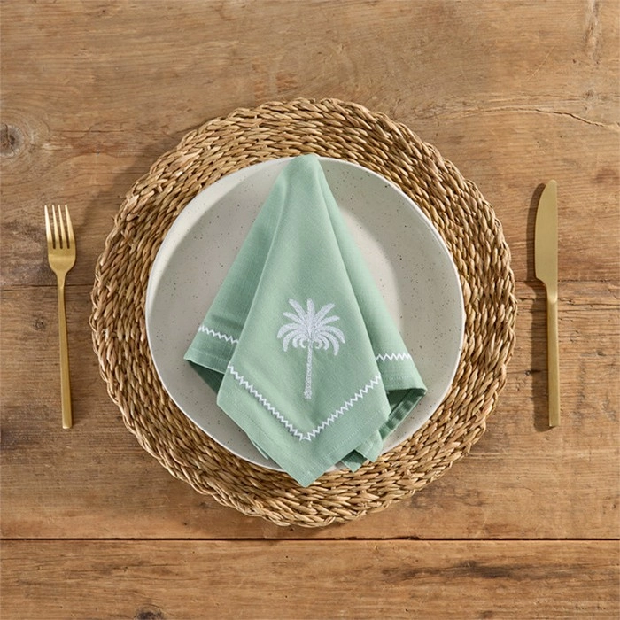 Del Sol Embroidered Napkin 2pk by Habitat