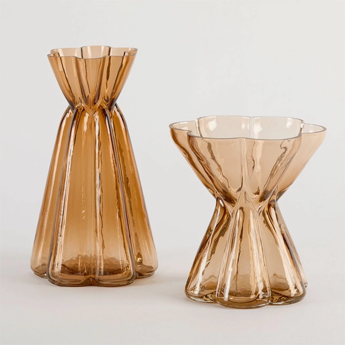 Faye Glass Vase by M.U.S.E.