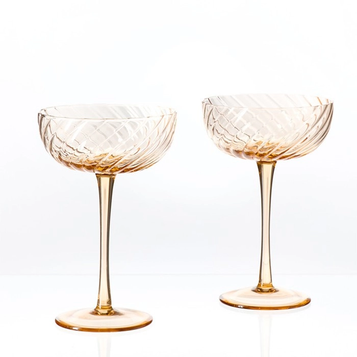 Francesca Cocktail Coupe 2pk by M.U.S.E.