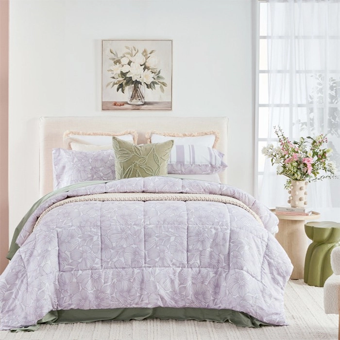 Kalina Reversible Comforter Set by Essentials