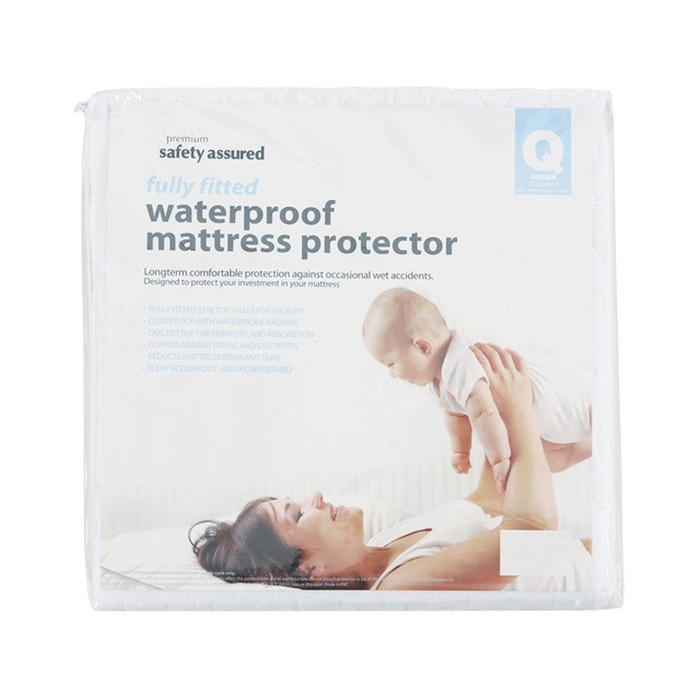 Quilted Waterproof Mattress Protector by Safety Assured