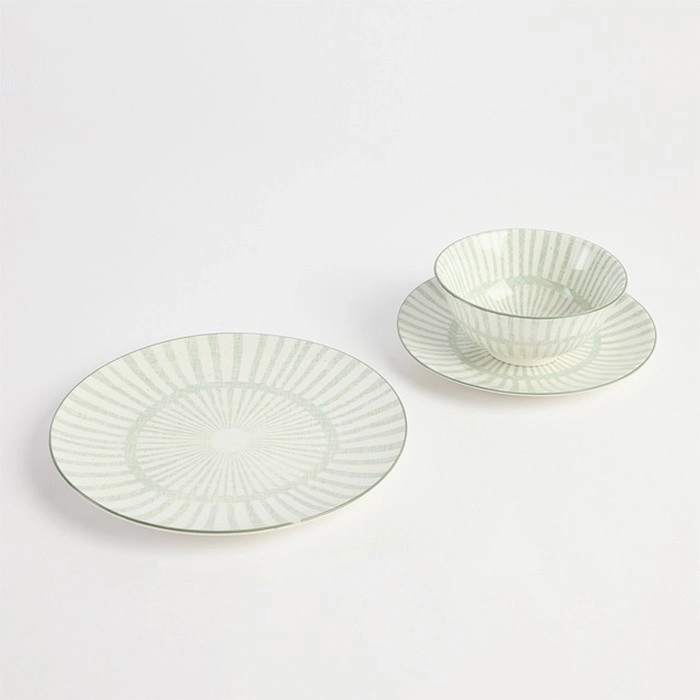 Toscano Sage Dinnerware by Habitat