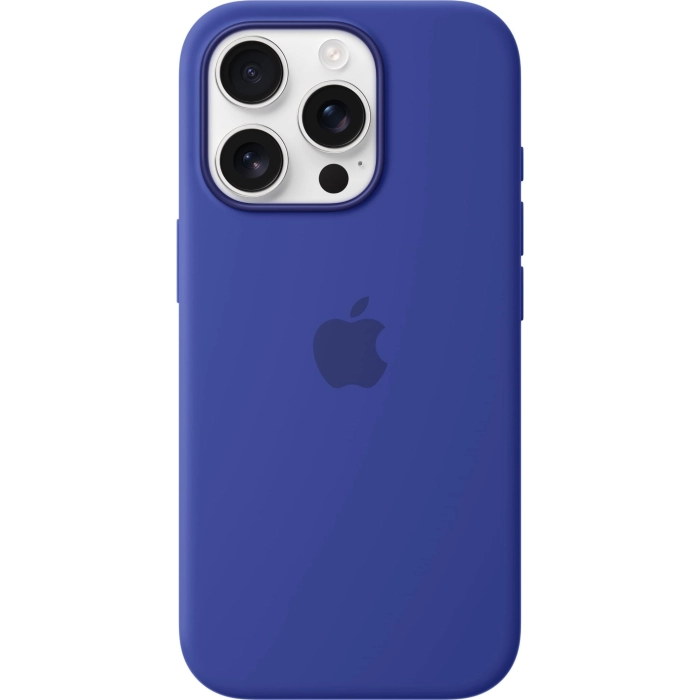 Apple iPhone 16 Pro Silicone Case with MagSafe (Ultramarine)