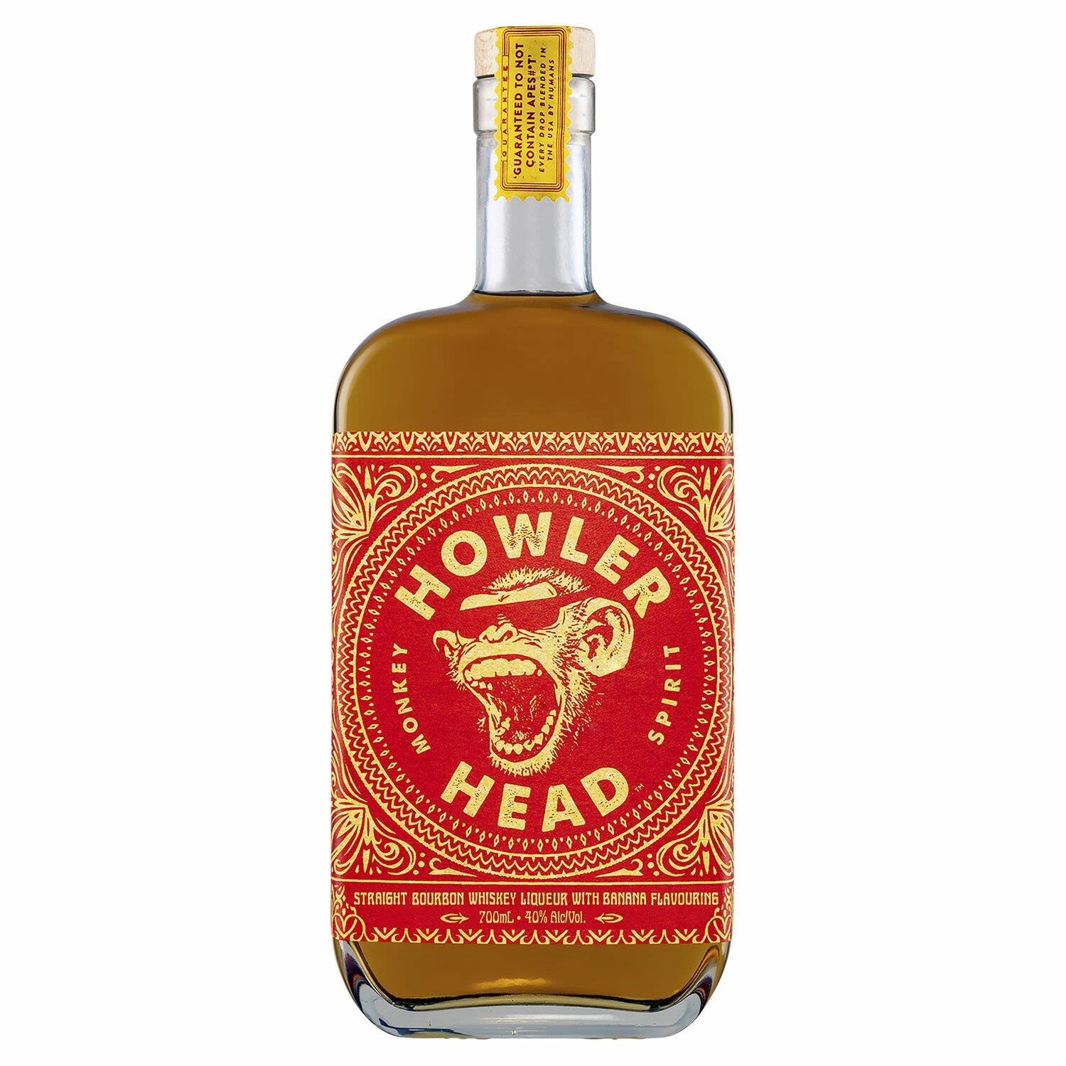 Howler Head Banana Bourbon Whiskey