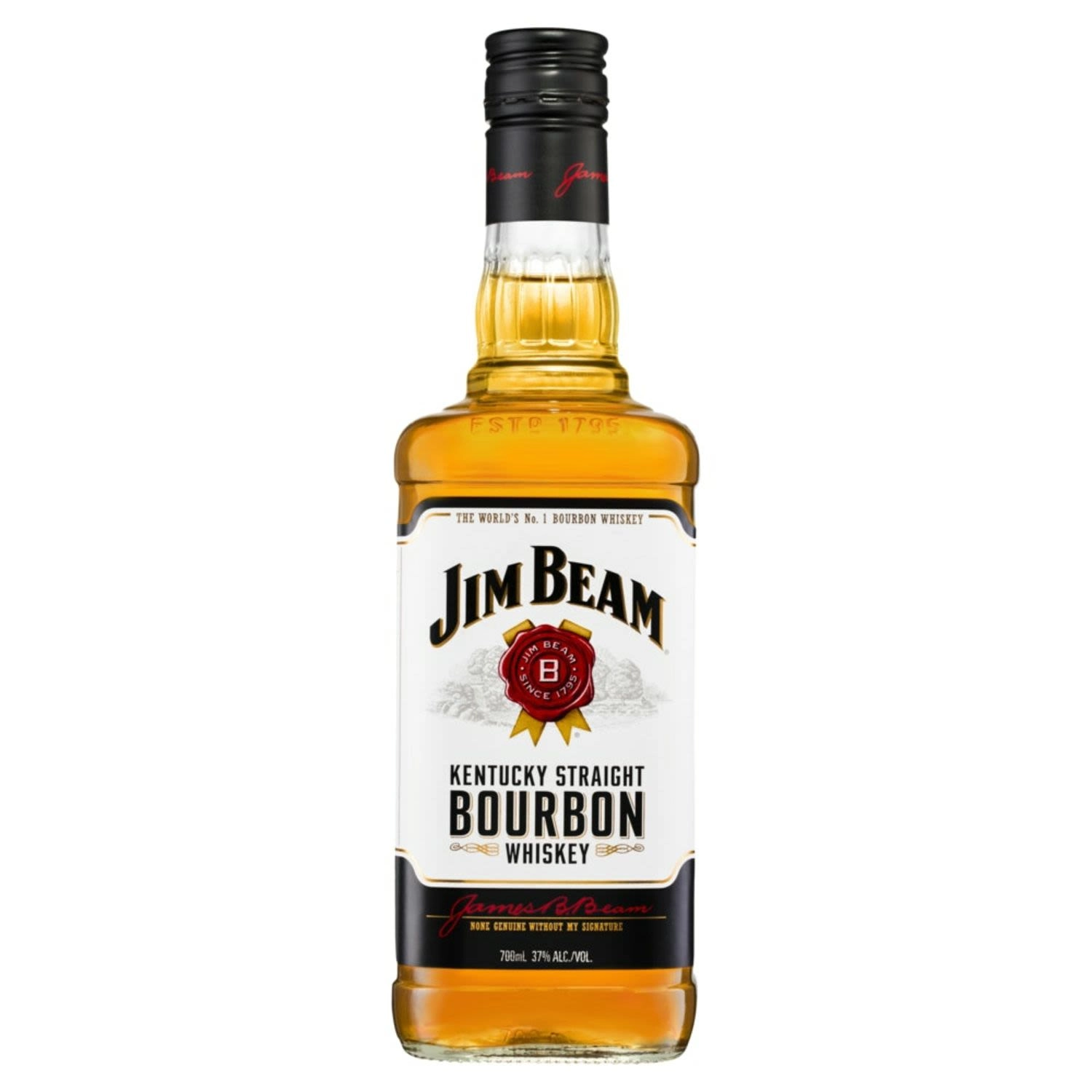 Jim Beam White Label Kentucky Straight Bourbon Whiskey