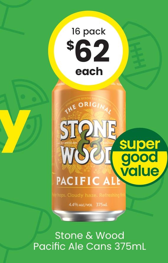 Stone & Wood Pacific Ale Cans 375ml