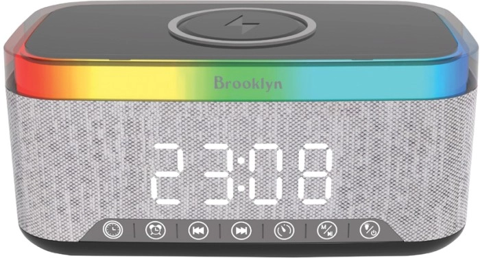 Brooklyn Clock Radio with White Noise