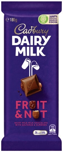 Cadbury Chocolate Blocks 180g Selected Varieties