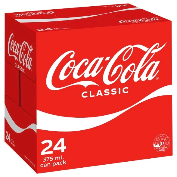 Coca‑Cola 24x375mL Selected Varieties