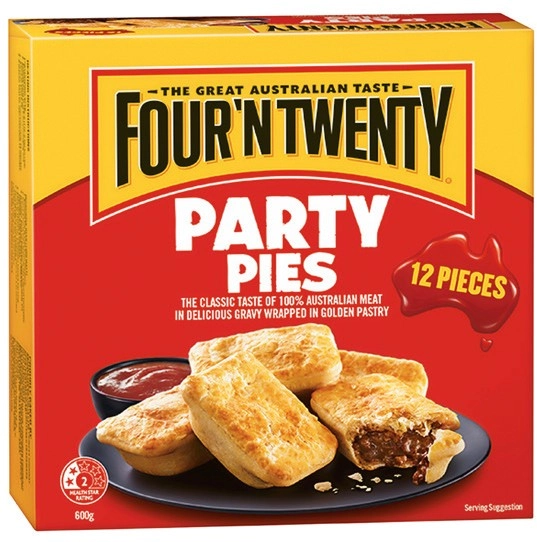 Four'N Twenty Party Pies 12 Pack