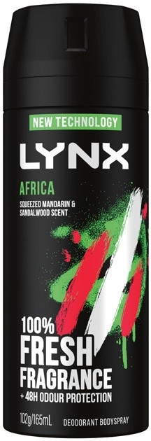 Lynx Deodorant Body Spray or Antiperspirant 165mL Selected Varieties