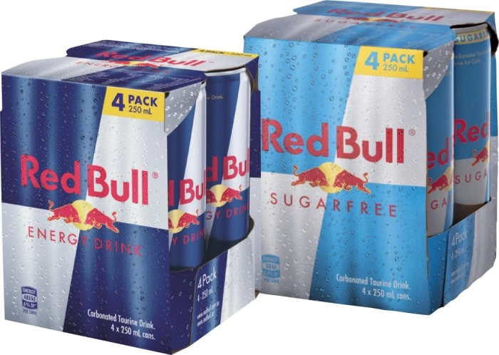 Red Bull Energy Drink 4x250mL Selected Varieties