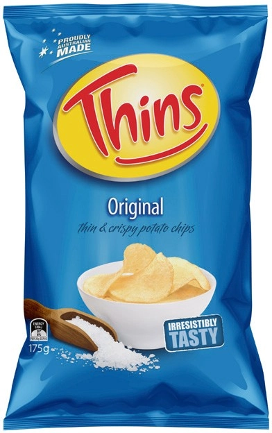 Thins Chips 175g Selected Varieties