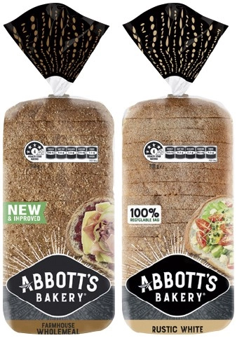 Abbott’s Bakery Bread 680-800g Selected Varieties