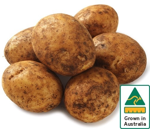 Australian Brushed Potatoes 2kg Pack