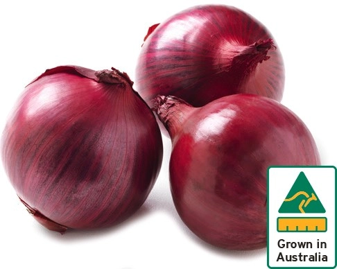 Australian Red Onions 1kg Pack