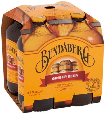 Bundaberg Drinks 4x375mL Selected Varieties