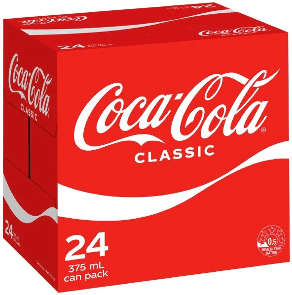 Coca‑Cola 24x375mL Selected Varieties