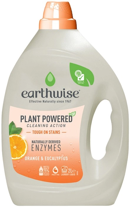 Earthwise Laundry Liquid 2 Litre Selected Varieties