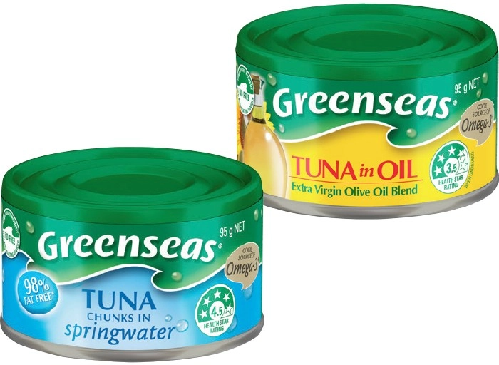 Greenseas Tuna 95g Selected Varieties