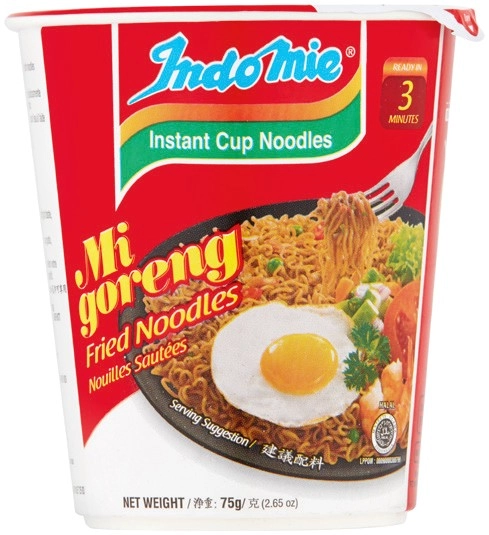 Indomie Mi Goreng Fried Noodles Cup 70‑75g Selected Varieties