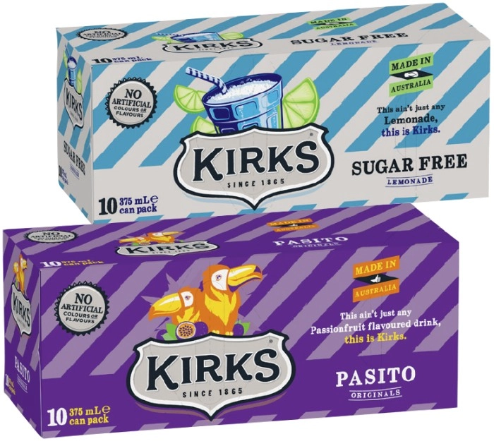 Kirks 10x375mL Selected Varieties