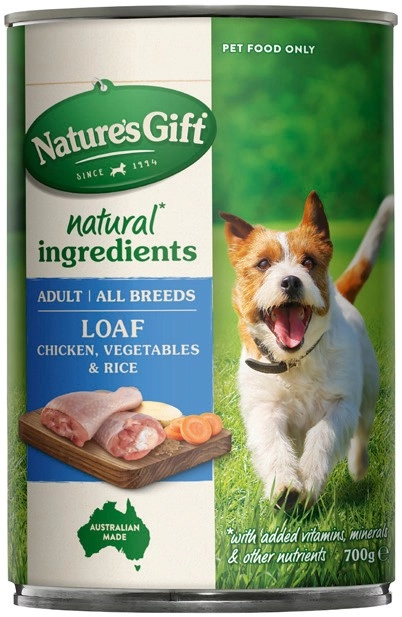 Nature’s Gift Wet Dog Food 700g Selected Varieties