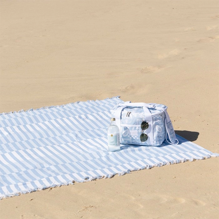 Amalfi Check Beach Blanket by Pillow Talk