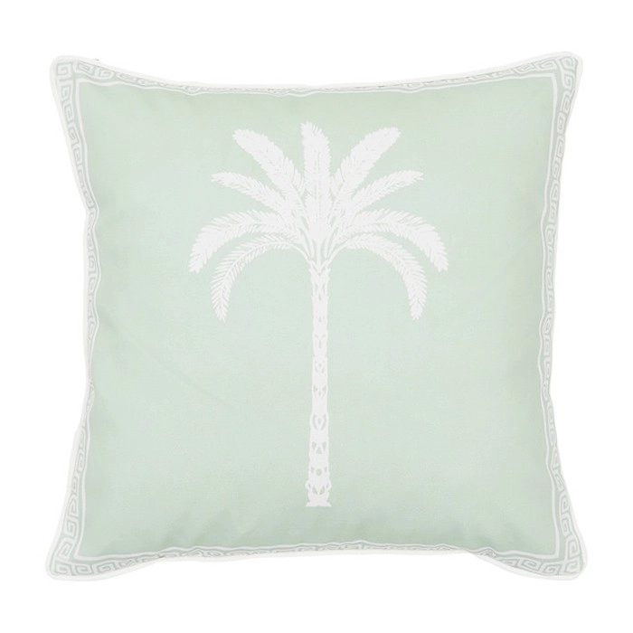 Del Sol Palm Outdoor Cushion by Pillow Talk