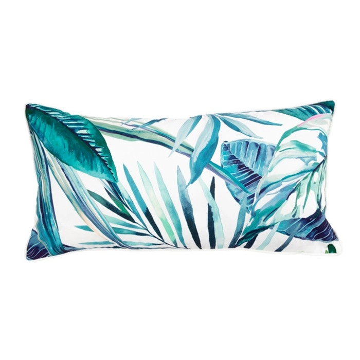 Jungle Outdoor Oblong Cushion by Pillow Talk