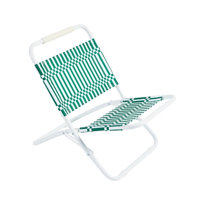 Ravello Check Printed Beach Chair by Pillow Talk