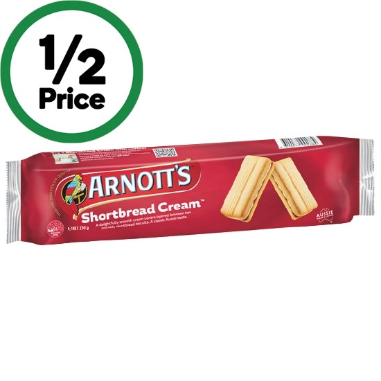 Arnott's Cream Biscuits 200-250g