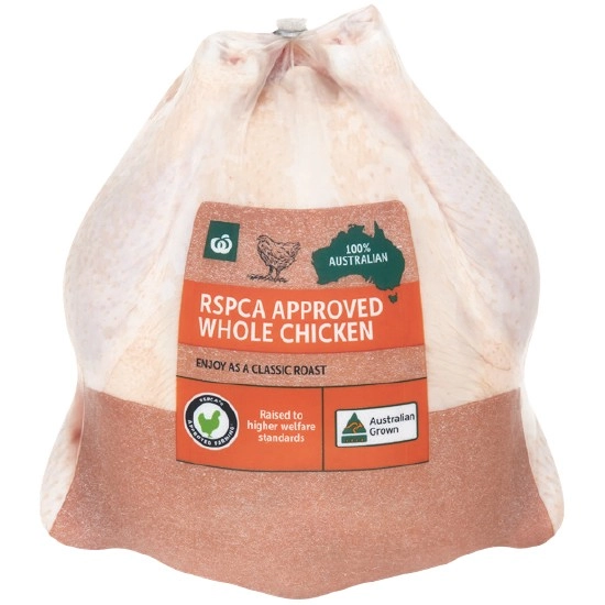 Australian Fresh RSPCA Approved Whole Plain Chicken