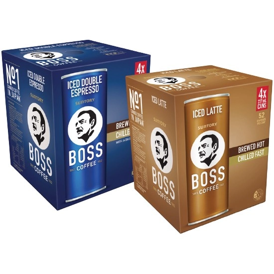 Boss Iced Coffee 237ml x Pk 4