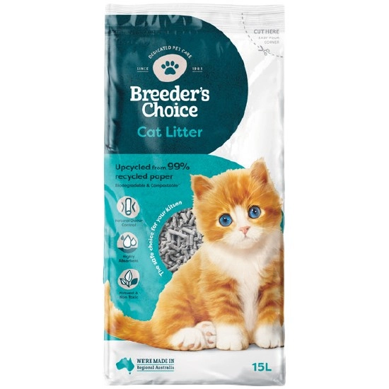 Breeder's Choice Cat Litter 15 Litre